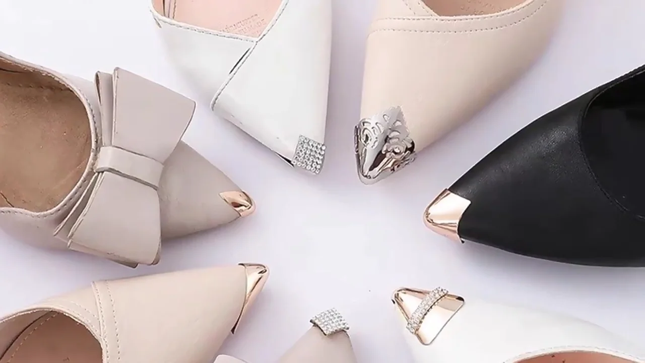 Fashion Accessories Women Rhinestone Shoe Fashion Decorative Shoes