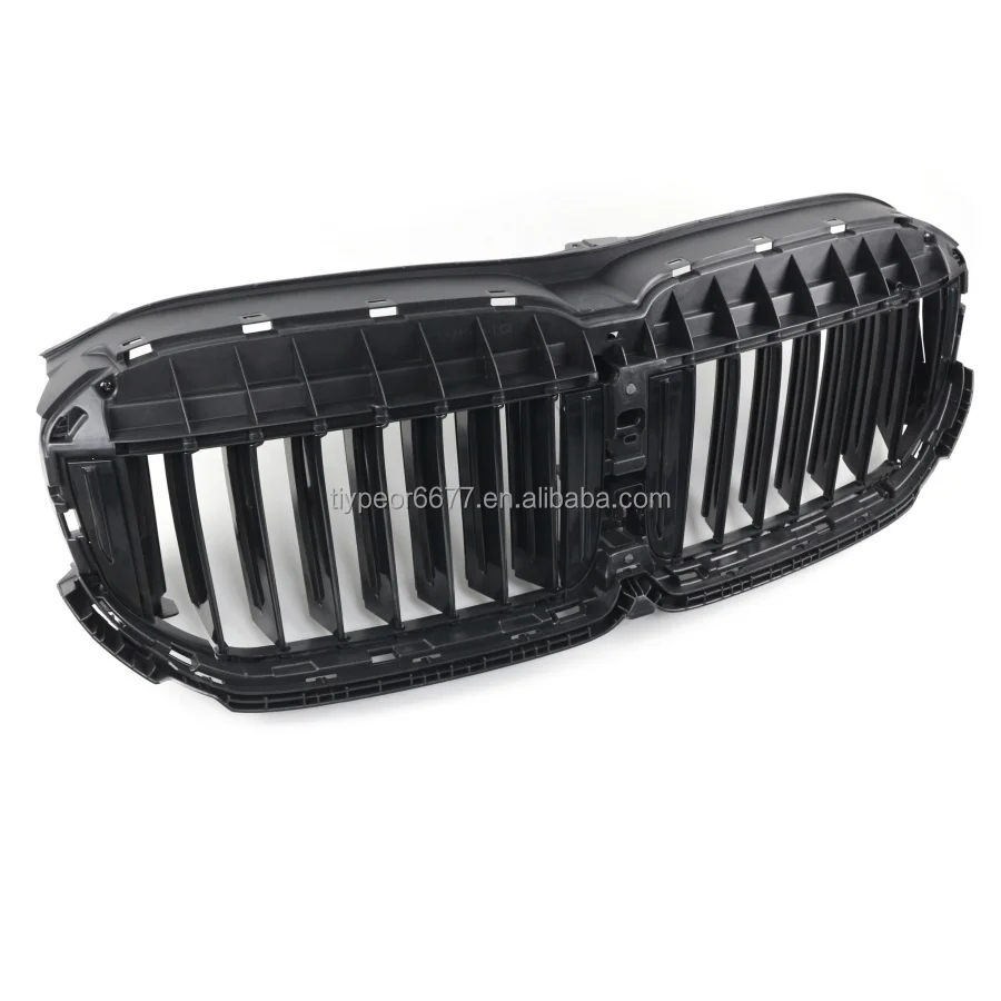 product tiypeor kidney grille for bmw 7 series g12 2021   2023 sport competition diamond grille full black-4
