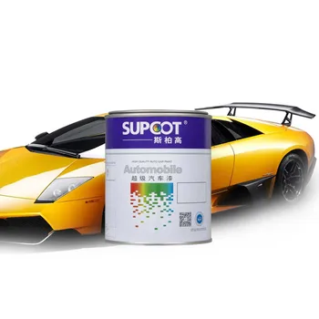 High Quality 1K Acrylic Paint Auto Body Refinish Silver Car Spray Paint