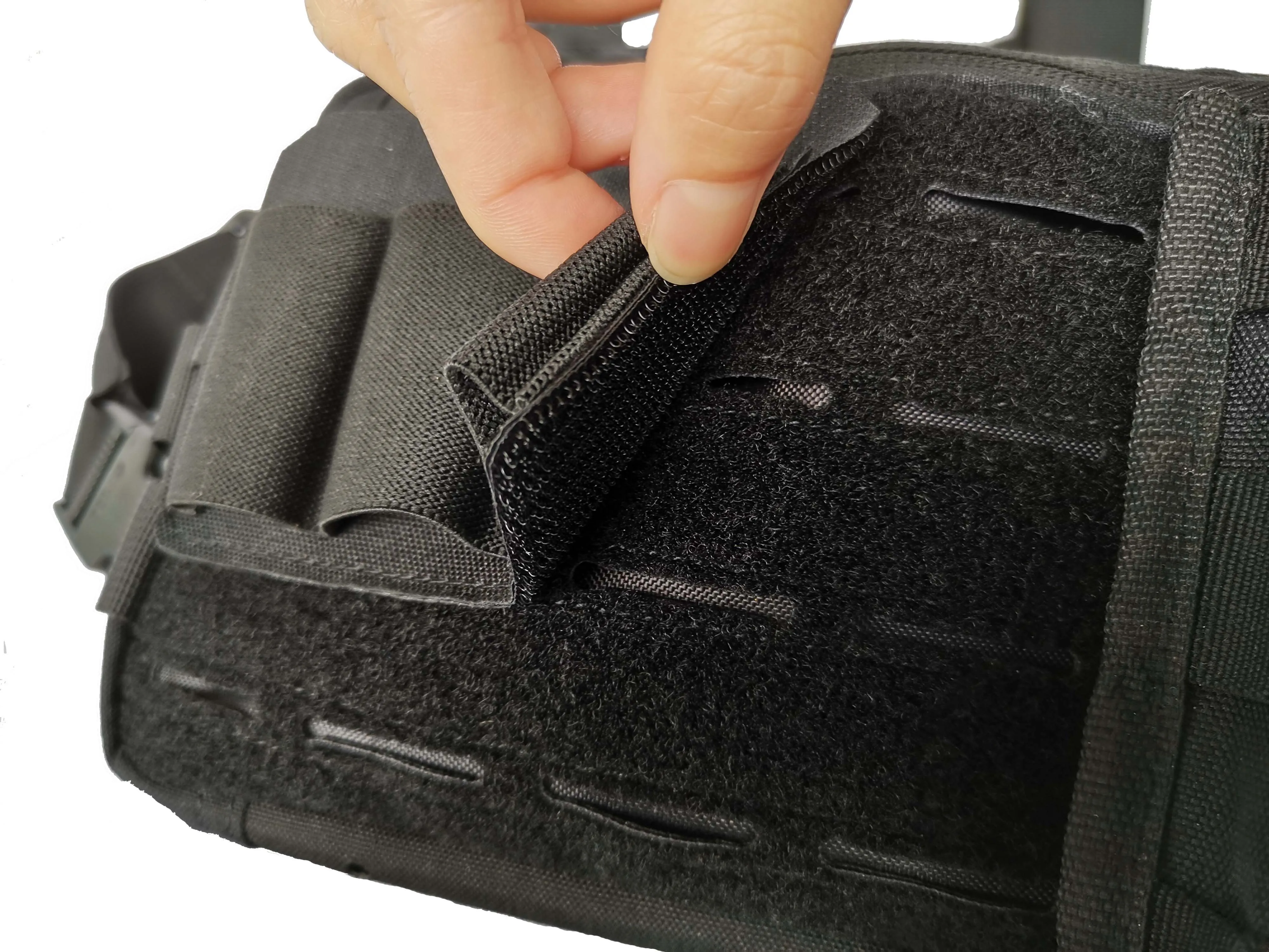 Bolso de pecho táctico de estilo Hip Hop para hombre, bolsa de