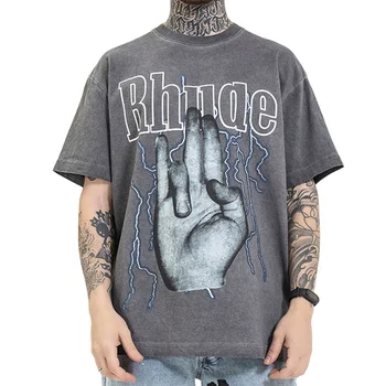 Manufacturers Clothing Custom T Shirt Men's 100% Cotton 300gsm Tshirt