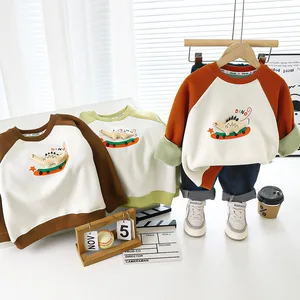 2-6 Years Old Children's Undershirt Long Sleeve T-shirt Baby Autumn and Winter New Boy's Top Girl's Baby Clothes