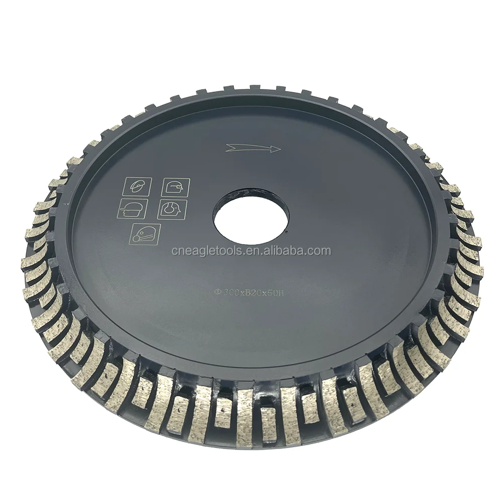 1/8" Demi Bullnose Diamond Hand Profile Wheel – 50/60 Grit, 5/8-11 Arbor, For Granite, Marble, Quartz, Eased/Pencil Edge