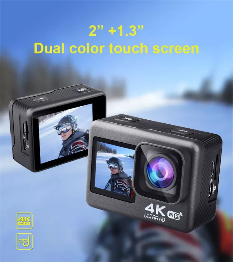Go Pro Sports Camera 4k Hd 1080p Mini Camcorders Go Pro 9 Motorcycle ...