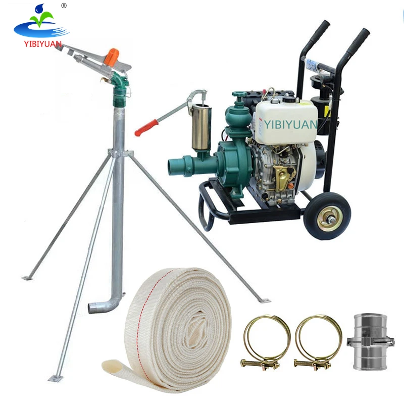 Guangdong High-Pressure 360 Gear Drive Metal Water Sprinkler Py40 Rain Gun for Farm & Farmland Irrigation Diesel Engine Pump