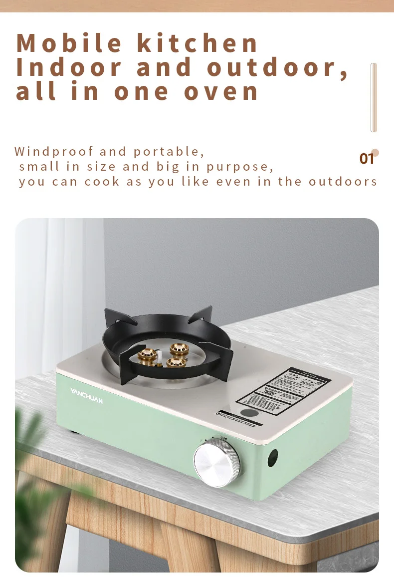 Manufacturer Supplier Gas Stove Portable Gas Stove Camping Portable Gas  Stoves