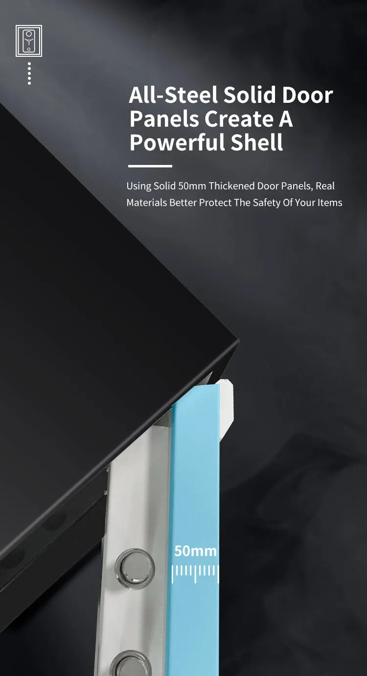 CEQSAFE Digital Safe Customization Heavy Duty Electronic Safes Caja De Segurida Security Box Money Fireproof Safe factory