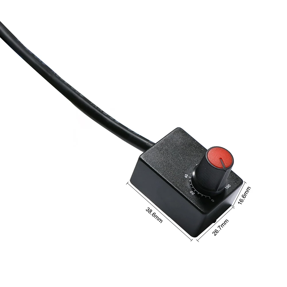 YXO YUXINOU Switch Touch Single Color LED Strip Lamp LED Dimmer Touch Rotate Switch on Off Dimmer