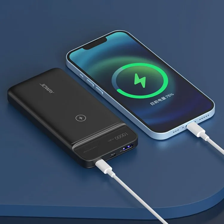 JOWAY PD 20W Fast Charging 10000mAh Power Bank Magnetic Power Bank 15W Wireless Battery for Phone