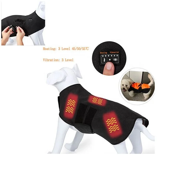 battery heated dog jacket