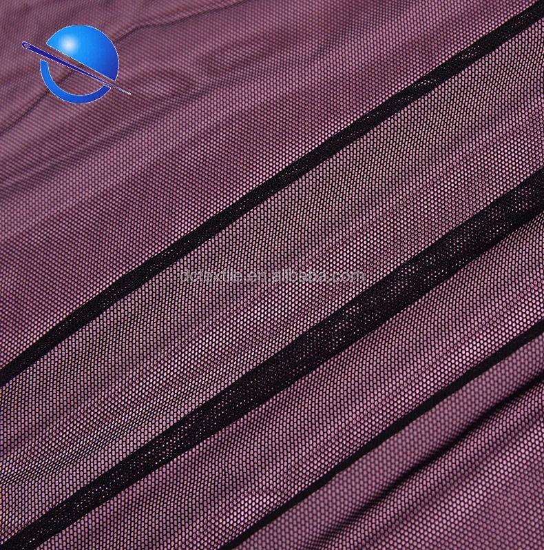 
Основовязаное трикотажное одноцветная окрашенная ткань, тянущаяся в 4 направлениях, сетка 85% нейлон 15% спандекс ткань для нижнего белья 