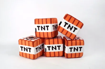 minecraft tnt block plush