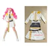 Demon Hunter Girl Group Stage Outfit A Three-Piece Set (Tassel Style)