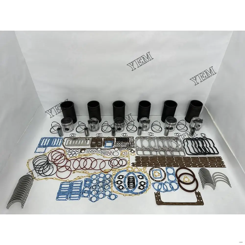 China Originally Produced S6A2 Repair Kit With Overhaul Gasket Set Bearings Piston Rings Liner for Mitsubishi