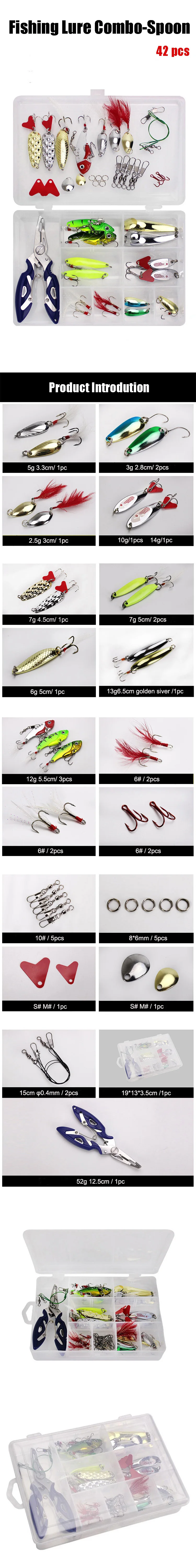 HERCULES Spinner Bait Jig With 4 Willow Leaf Sequins Fishing Lure