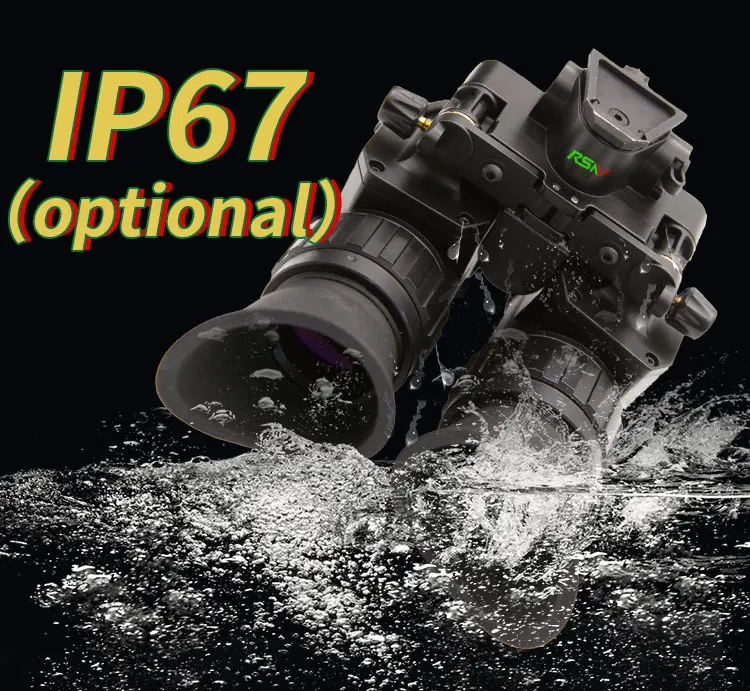 Cheap Gen2+ Gen3 Ir Illuminator Dual Tube Helmet Night Vision Goggles
