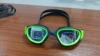 Black and green with silver plating