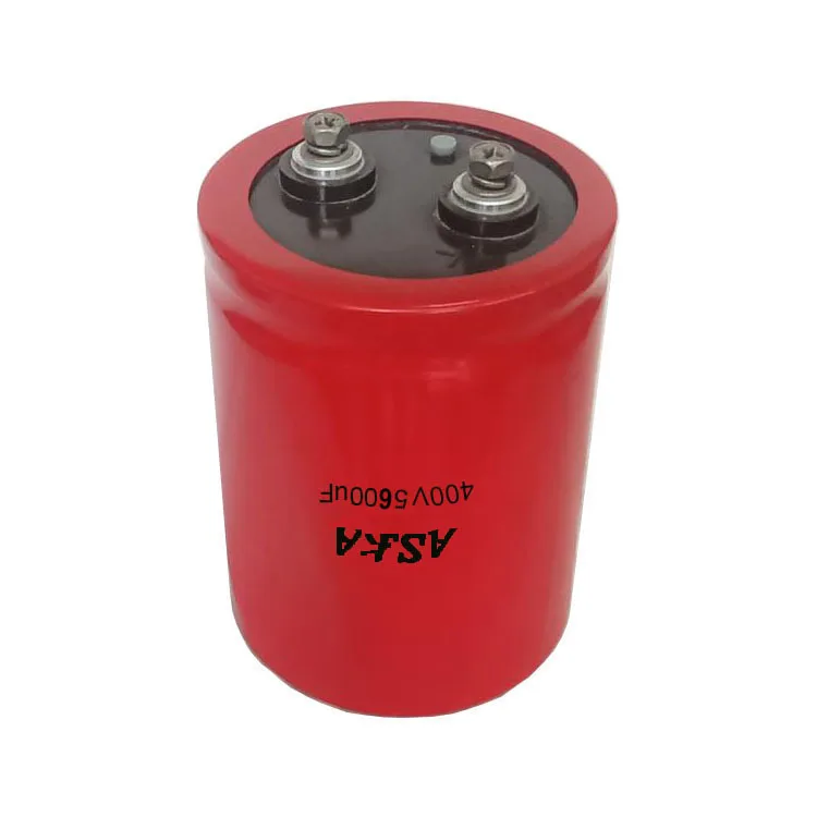 400V5600UF Aluminum Electrolytic Capacitor for Power Electronics Equipment Audio Amplifiers Lighting Systems
