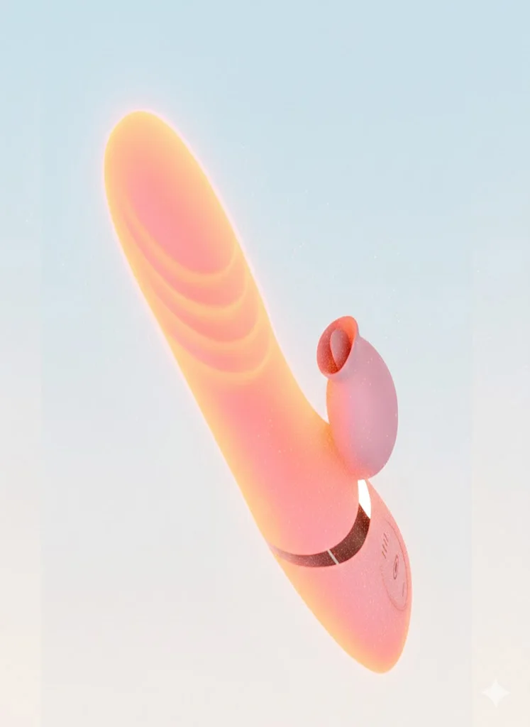 Stoender Rabbit-Vibrator mit 3 Sto- und 10 Vibrationsmodi G-Punkt- und  Klitoris-Stimulator fr Frauen und Paare Silikon-Sexspielzeug