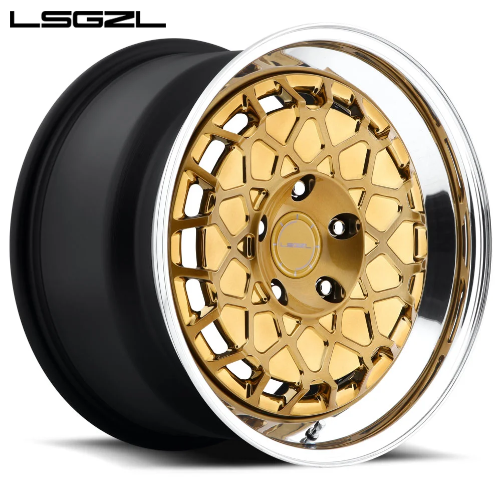 Customize Passenger Car Wheels 5x120 5x112 5 114.3 Rims 17 18 19 20 21 22 24 Inch Aluminium Alloy