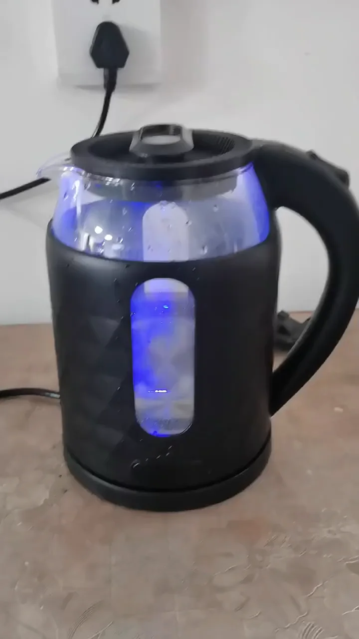 White Color Plastic Electric Kettle With Automatic Power Off Function 1