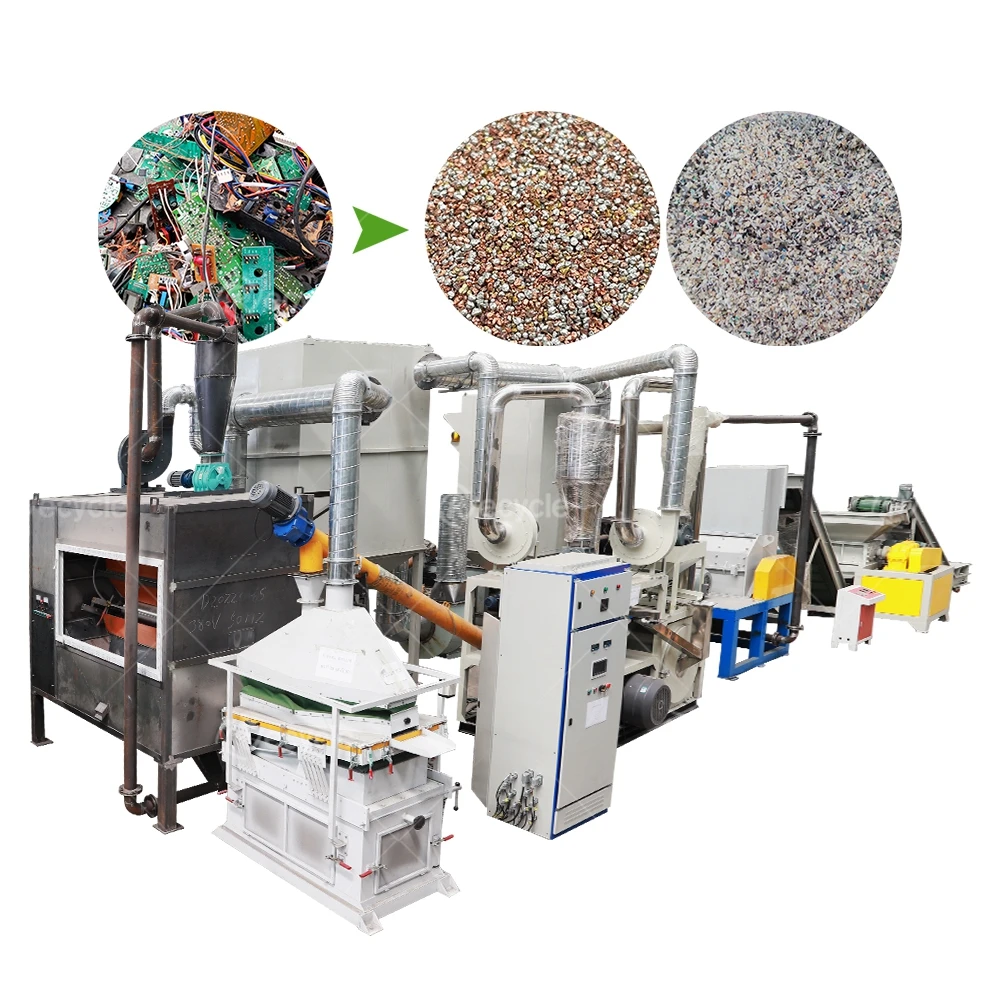 Best Solution Pcb Motherboard Recycling Machine E Waste Recycling Plant