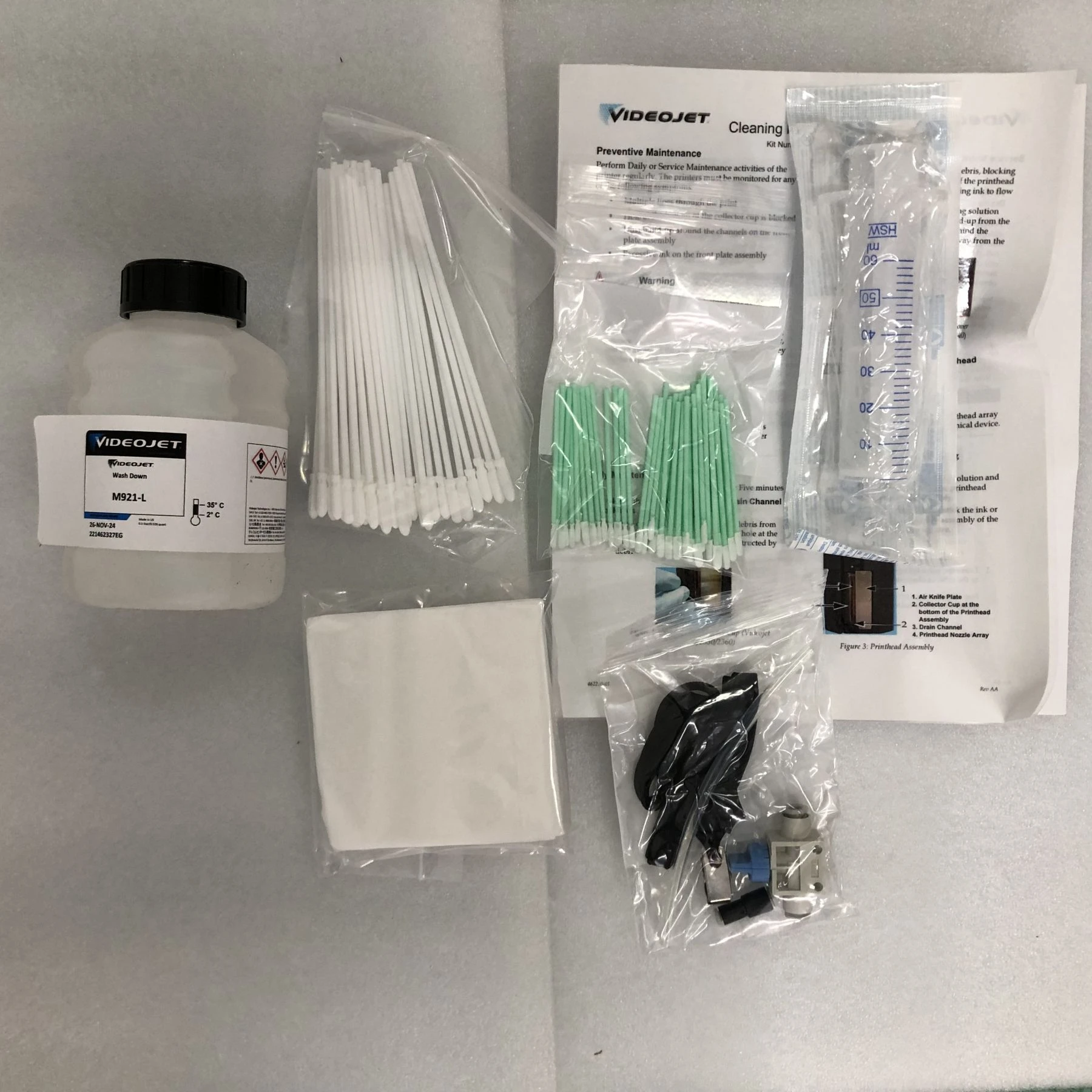 Videojet Original Vj2300 Printhead Cleaning Kit 402280 For Videojet