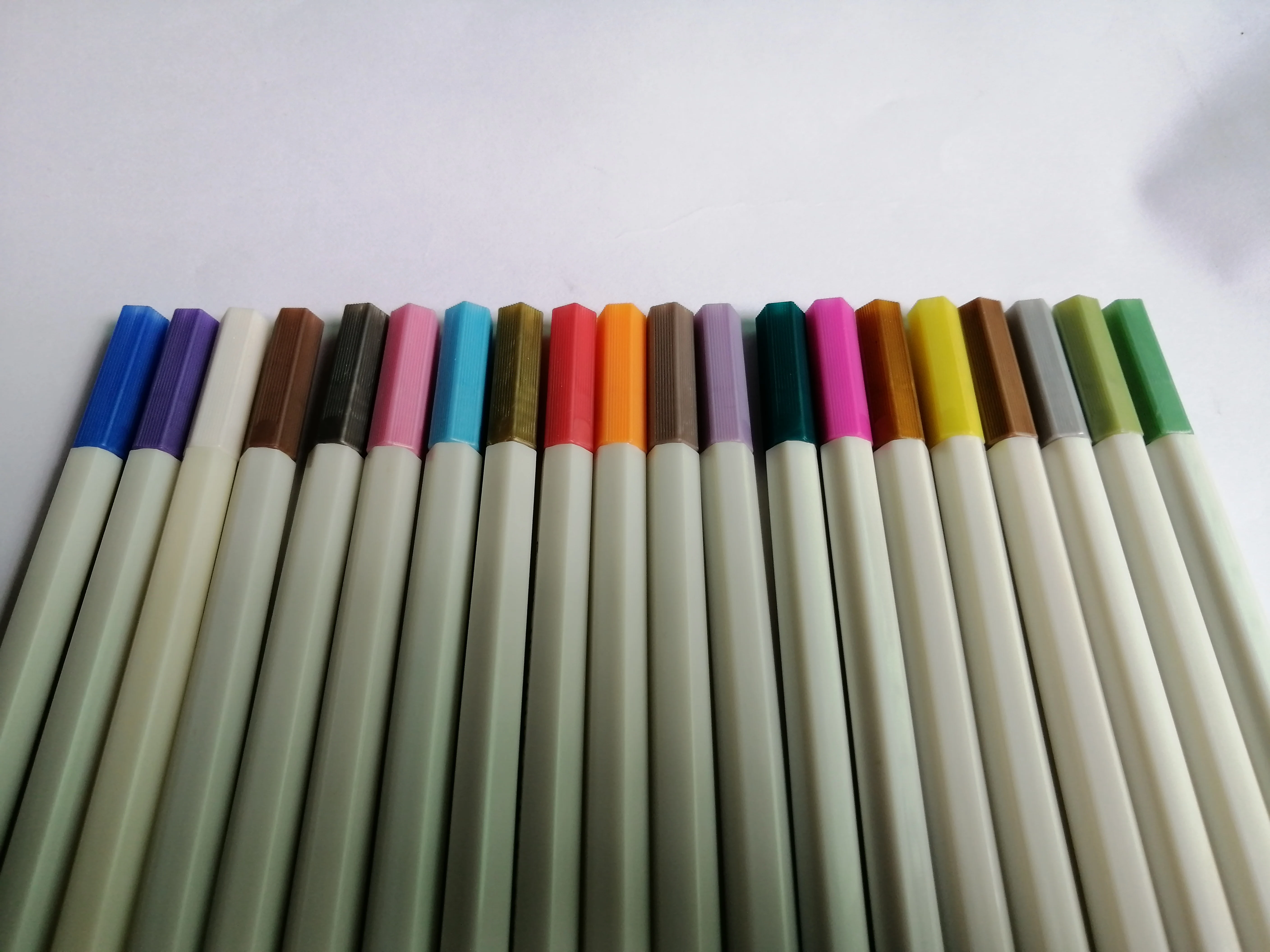 20 Colors  Metallic Marker Pens Set for DIY or Card Making Assorted Colors With  Markers Brtrush Pens Painting Pens