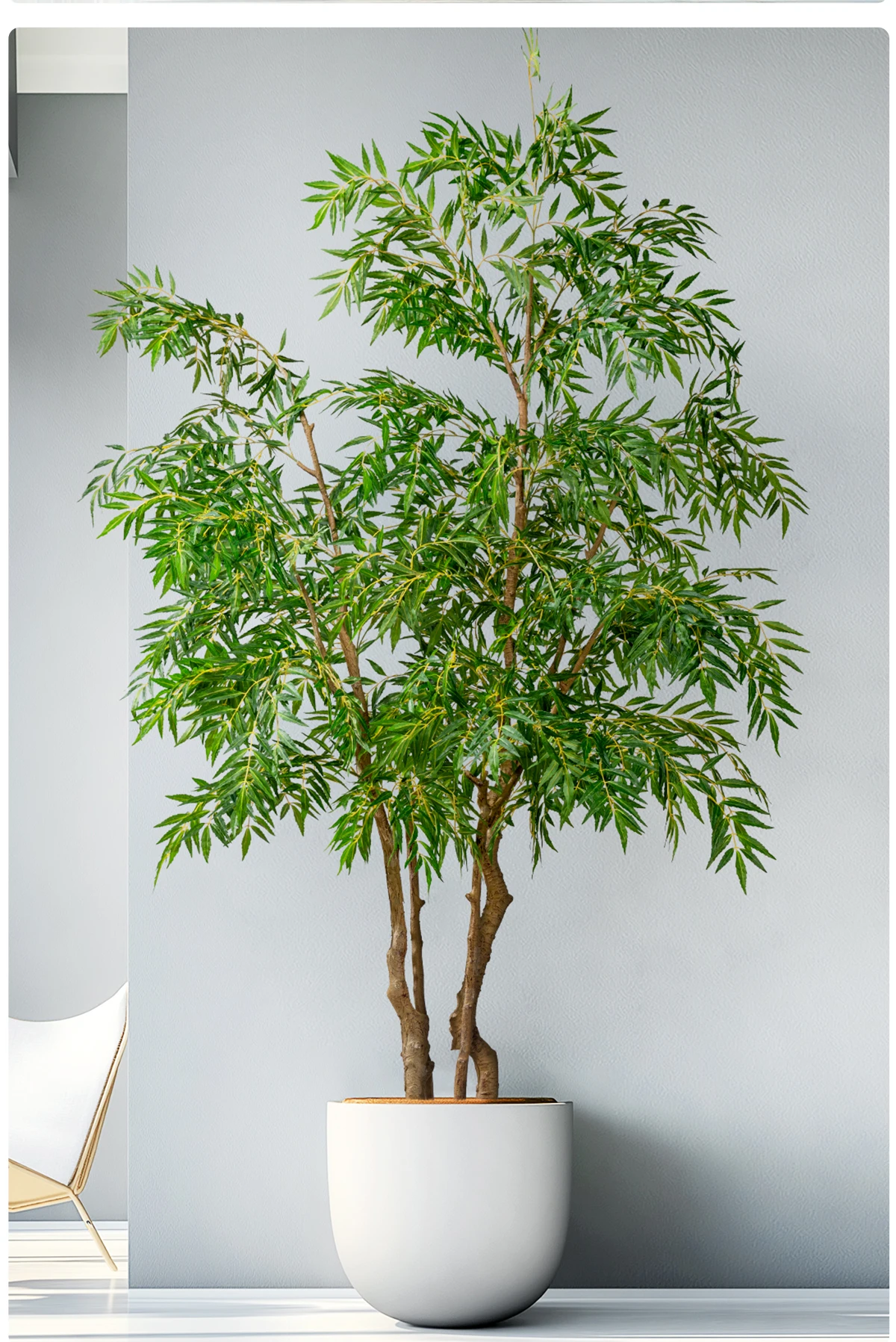 Factory Wholesale Artificial Plants Multi-sizes Home Office Decor Tall Real Touch Faked Plant in Pot Realistic Artificial Trees manufacture