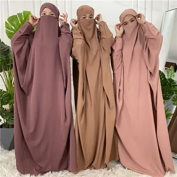 Wholesale Custom Islamic Muslim Jilbeb Women Prayer Dress Long Khimar 2 ...