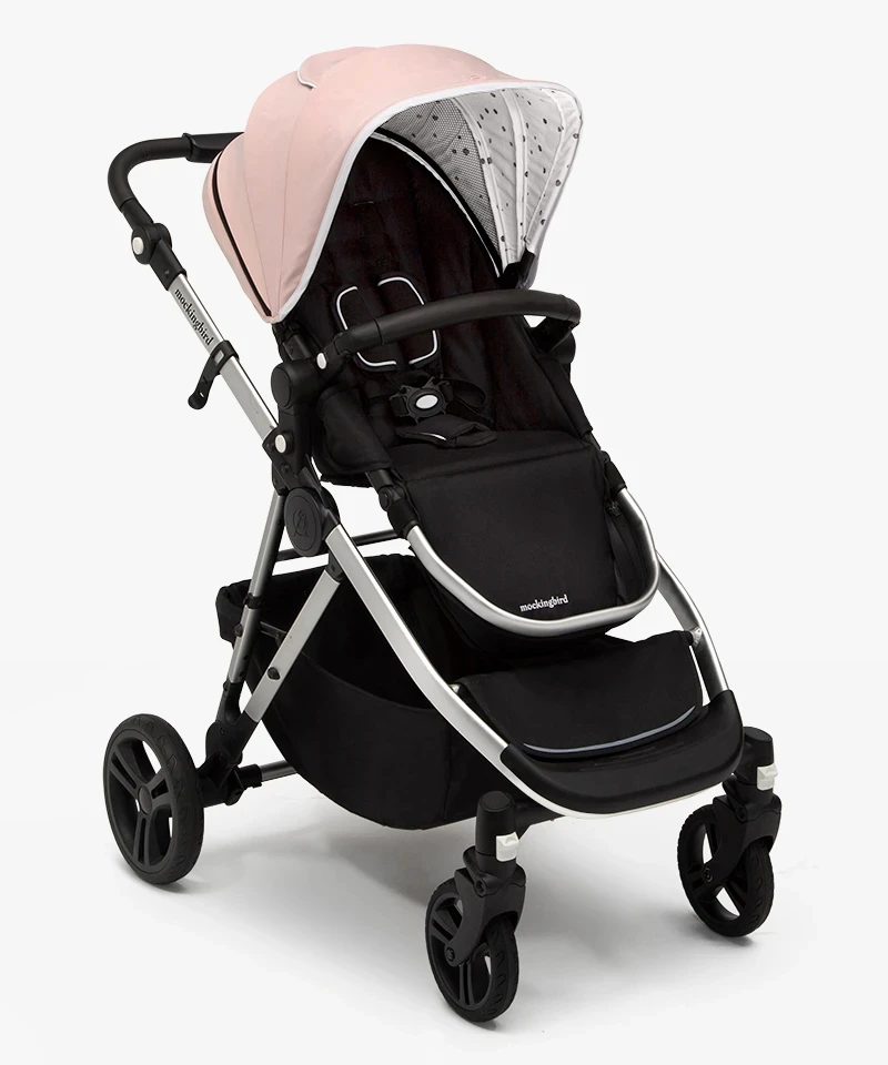 2021 Adjustable Handle Baby Strollers Lightweight Versatile