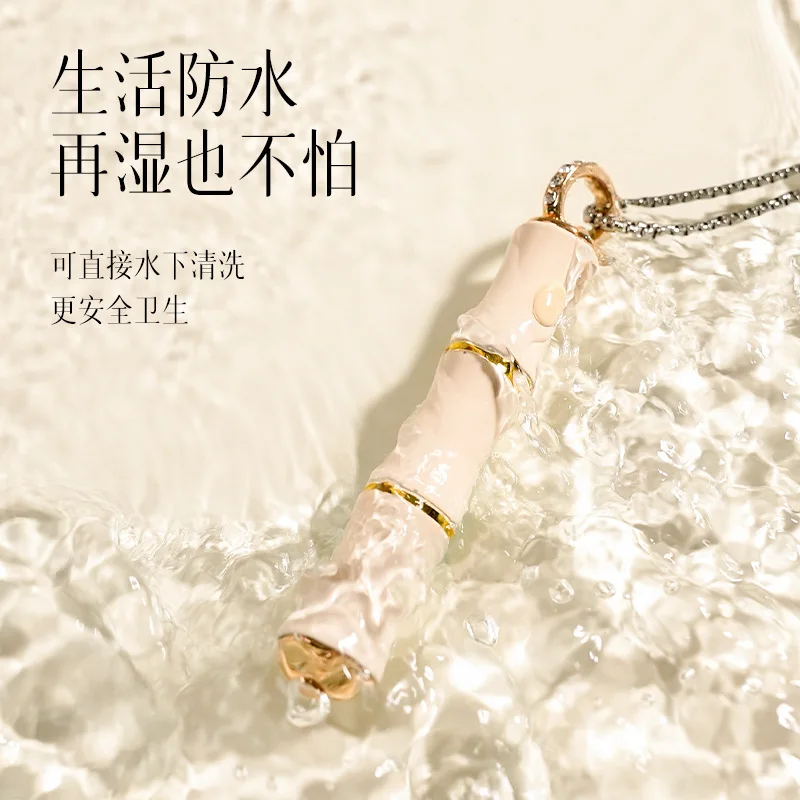 Portable USB Adult Sex Toys Clitoris Sucking Female Masturbator Point Tide Pen Bamboo Vibrator Jumping for Egg Necklace for