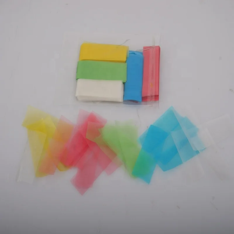 Биоразлагаемая измельченная рисовая бумага с конфетти на