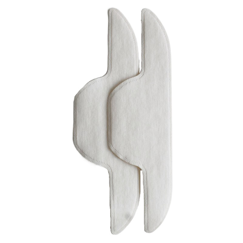 Одноразовые подкладки для защиты воротника от пота-белые самоклеящиеся подкладки для шеи от грязи на воротнике