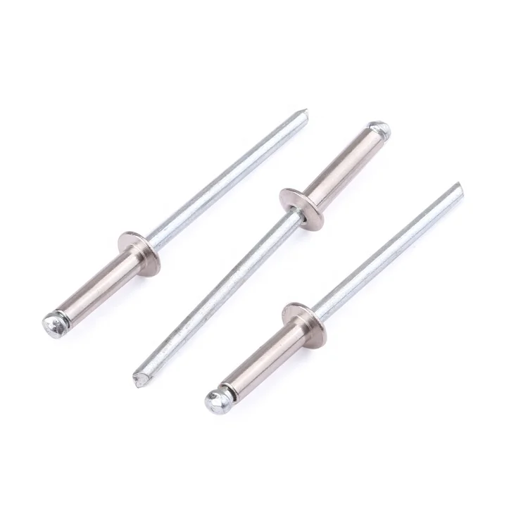 Factory price fastener GB12617 stainless Steel SS304 SS316 break mandrel blind rivets