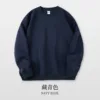 Round neck - navy blue