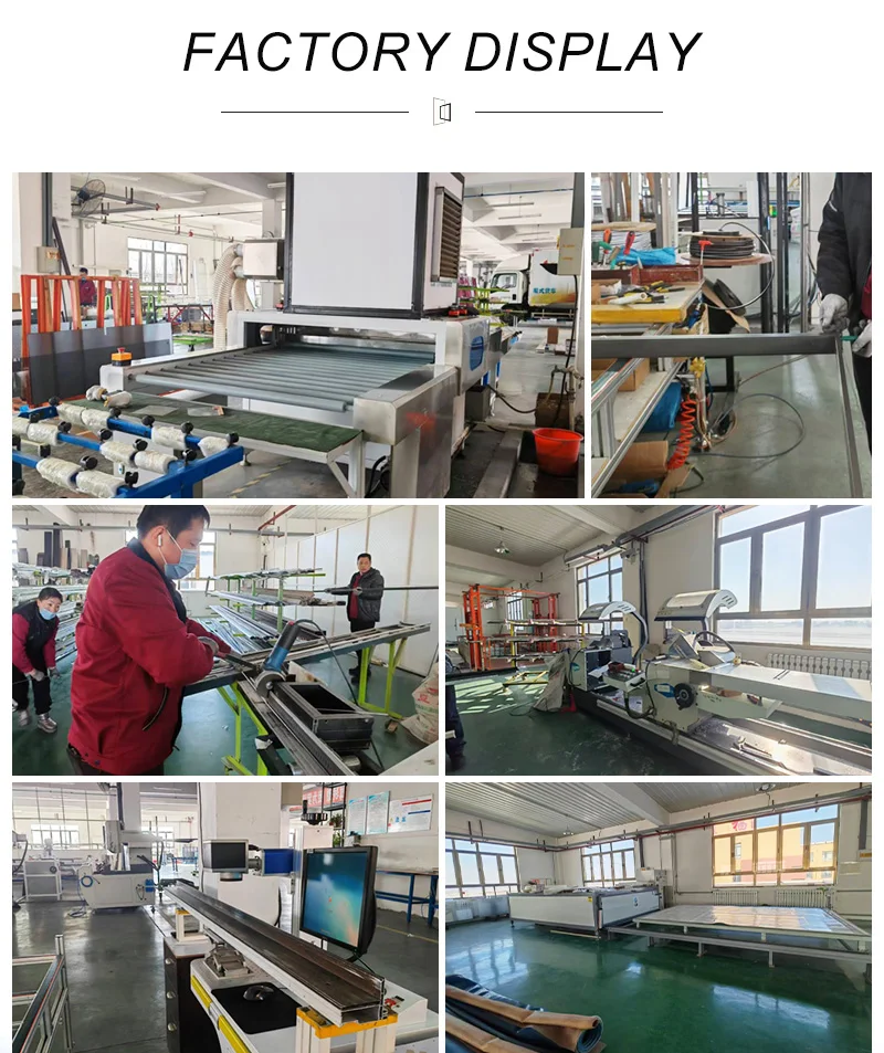 Custom Size Aluminum Alloy Sliding Door Tempered Glass Waterproof Interior Door for Balcony, Kitchen and Bathroom