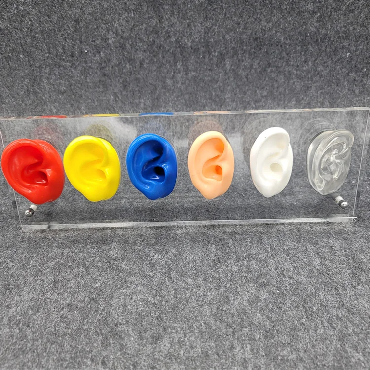 Hearing Aids Display Stand - Eco-Friendly Acrylic & Silicone
