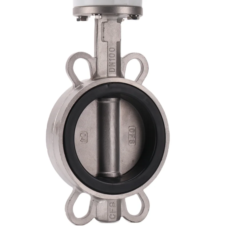 Electric Actuated Butterfly Valve Wafer Type Motor Electric Actuator ...