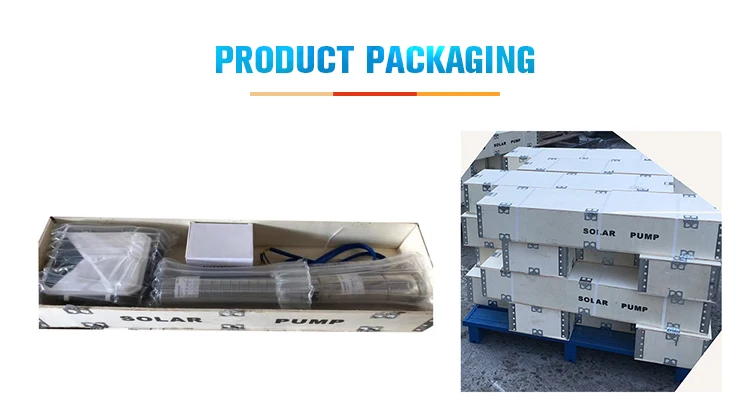 solar pump water system 1hp water submersible pump from China supplier