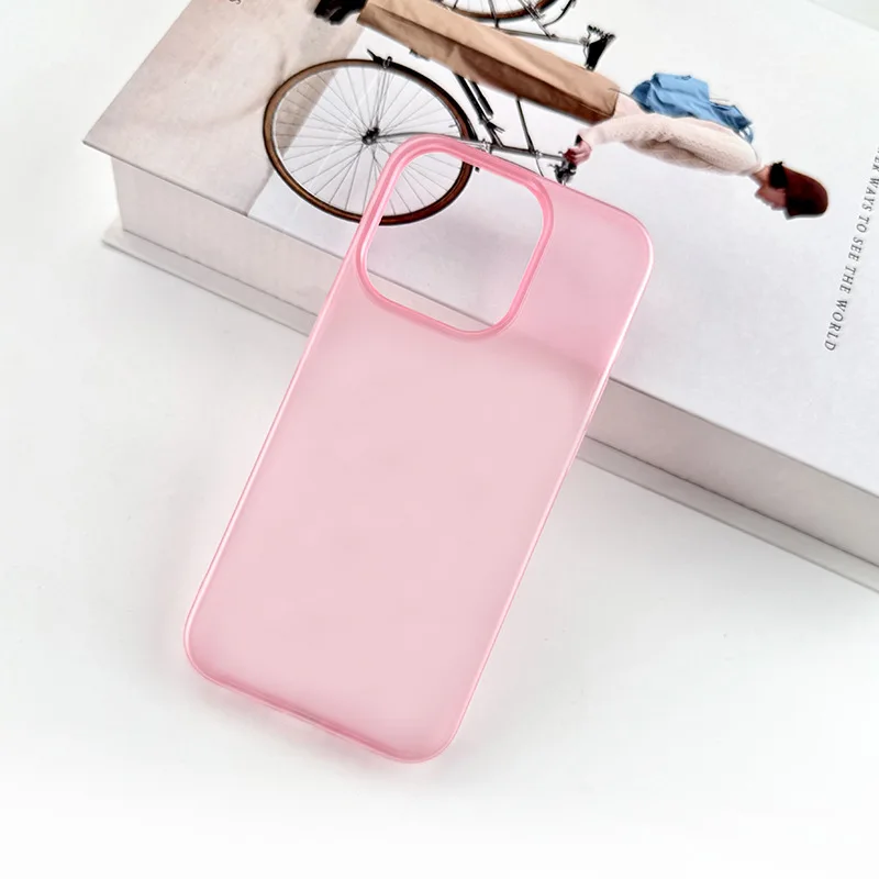 product for laudtec for iphone 17 pro max ultra thin frosted hard pc mobile phone case matte skin feeling shockproof protective cover-5