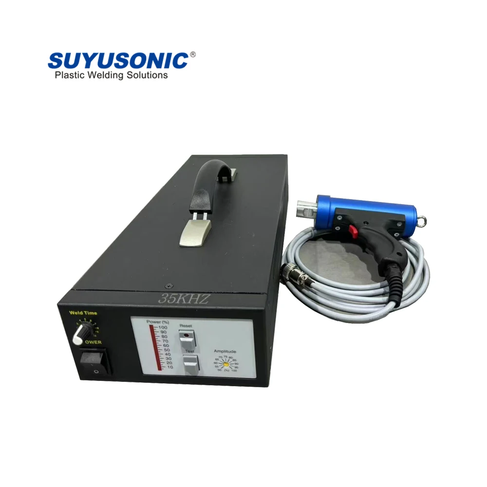Handheld Ultrasonic Welder with 1 Year Warranty and Customized Welding Area for PVC & ABS (900*1000*1900mm)