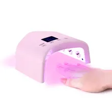 2024 Newest  Wholesales High Power 24W Rechargeable Mini UV LED Nail Lamp Dryer Flash Machine OEM ODM Custom Portable For Nails