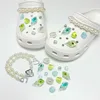 SZ-650 cadena de cuentas concha luminosa transparente hielo