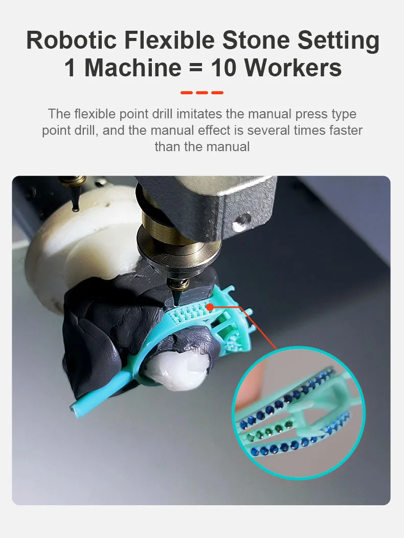 Macchina Per Incastonatura Pietre Micro Cera - Set Termovuoto Per Gioielli - Foto 7