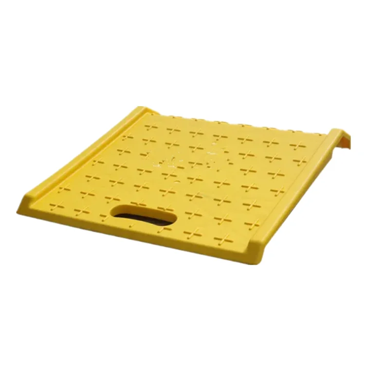 Yellow High Quality Cheap Removable Driveway Portable Curb Kerb Wheelchair Ramp For Home