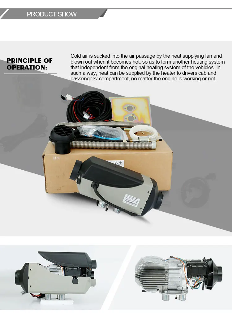 JP China Webasto Parking Heater 12v Diesel Air Heater