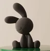 Y-resin flocking heartbeat rabbit-grey