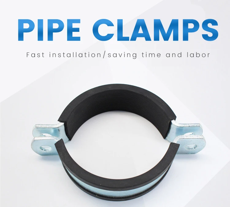 Rubber Fuel Line Gi Rubber Clamp Coated P Clamp With Rubber Cushioned