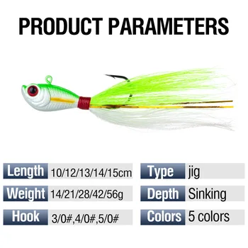Stainless Steel Live Bait Small Fish Hook 14g-56g Long Casting Sinking Bionic Bait – Hooks – view 4